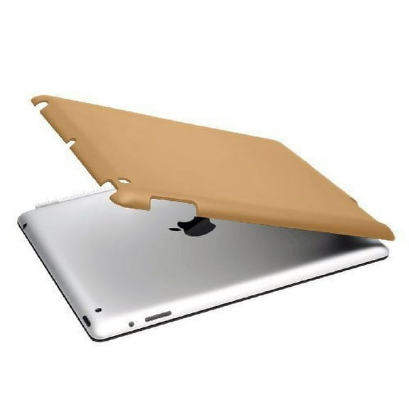 Brown iPad 2, ipad 3, the new ipad, Slim fit Case cover for Apple iPad 2nd 3rd Generation Wifi / 3G / 4G Model 16GB / 32GB / 64GB color matching Sticky Case by Techgiant
