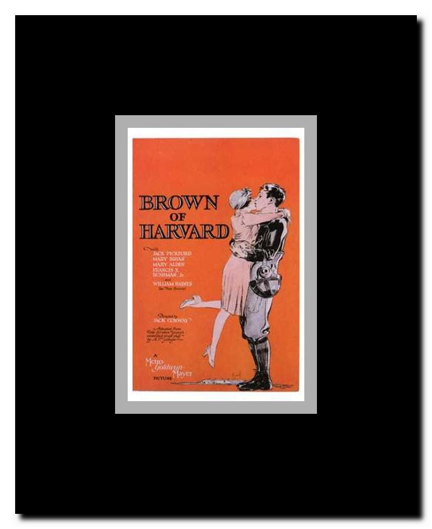 Brown of Harvard Framed Movie Poster