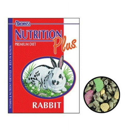 Brown's Encore Premium Pet Rabbit Small Animal Food, 2 Lb