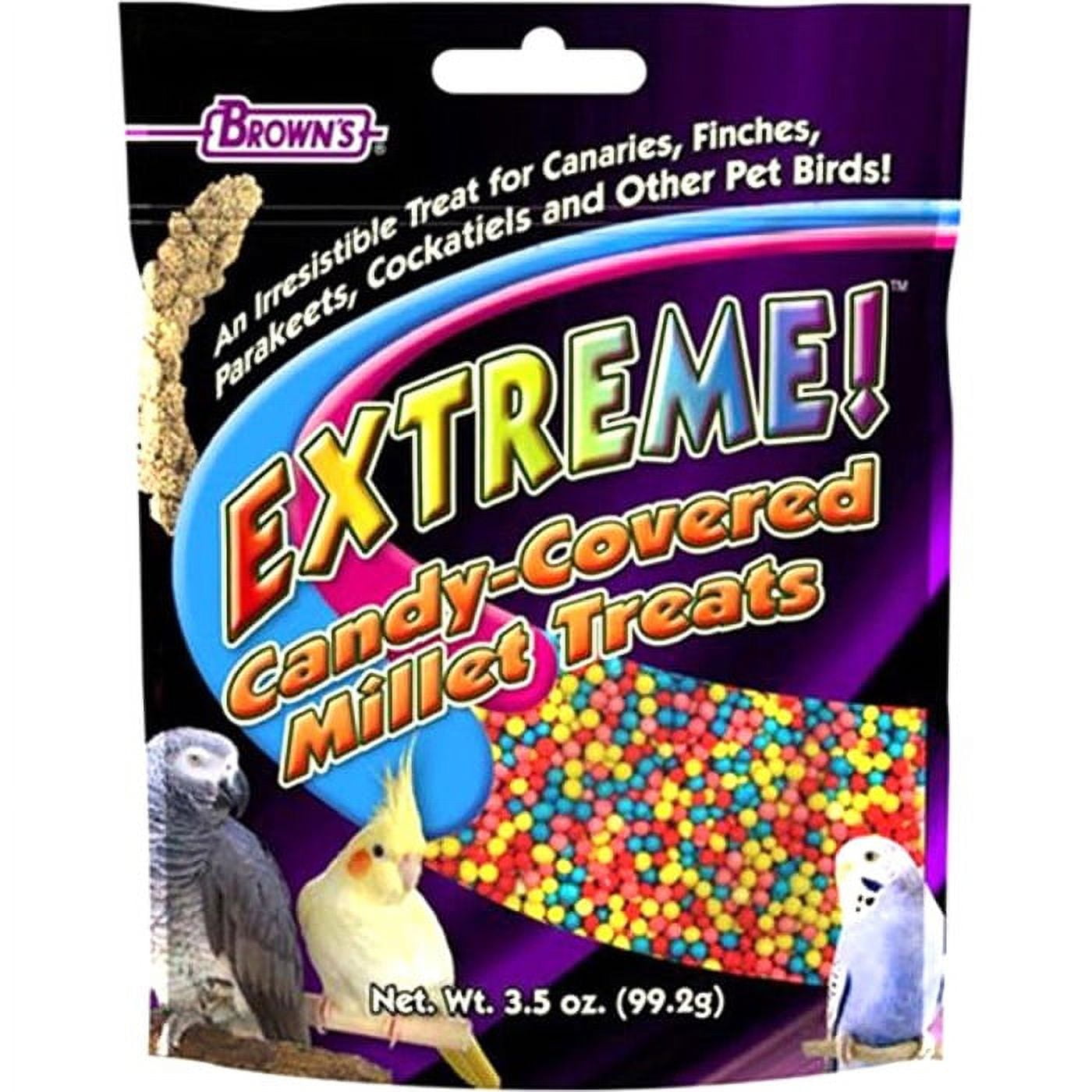 Brown's Extreme! CandyCovered Millet Bird Treat, 3.5 oz.