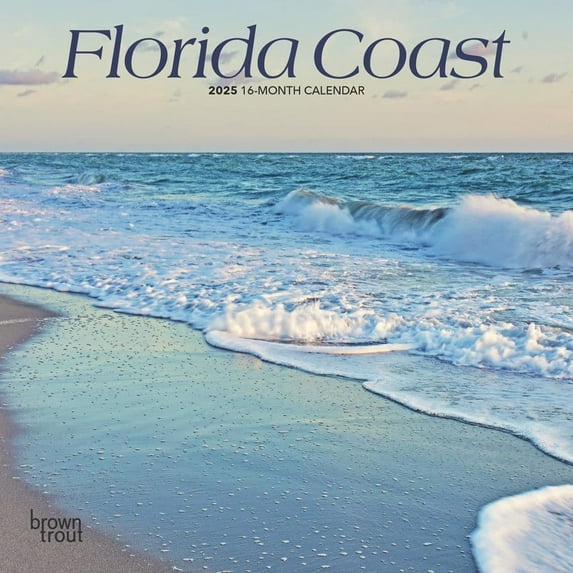 BrownTrout, Florida Coast 2025 Mini Wall Calendar