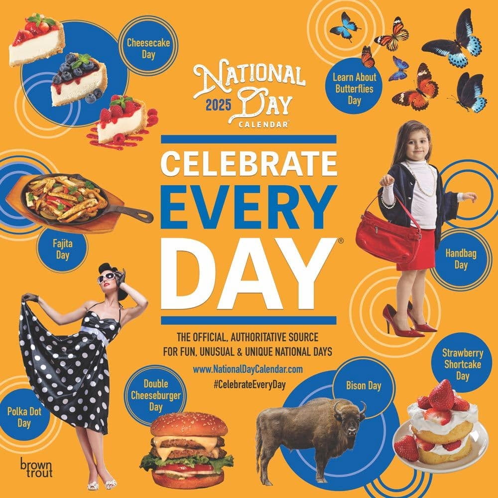 BrownTrout, National Day 2025 Wall Calendar