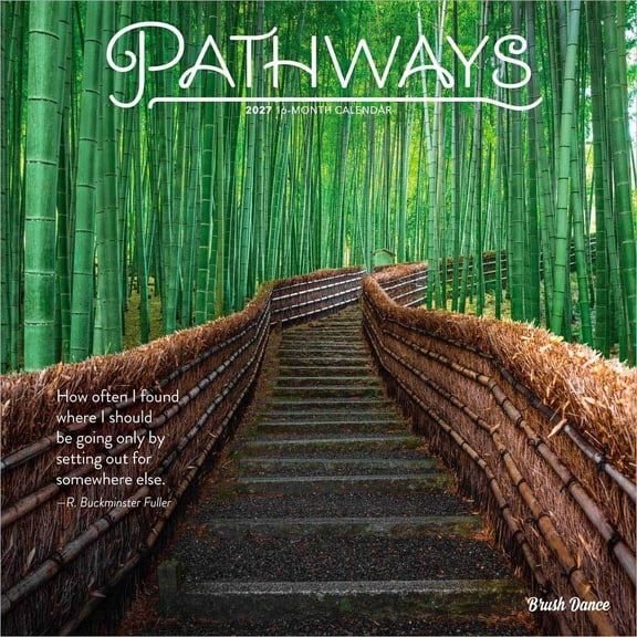 BrownTrout, Pathways 2027 Wall Calendar