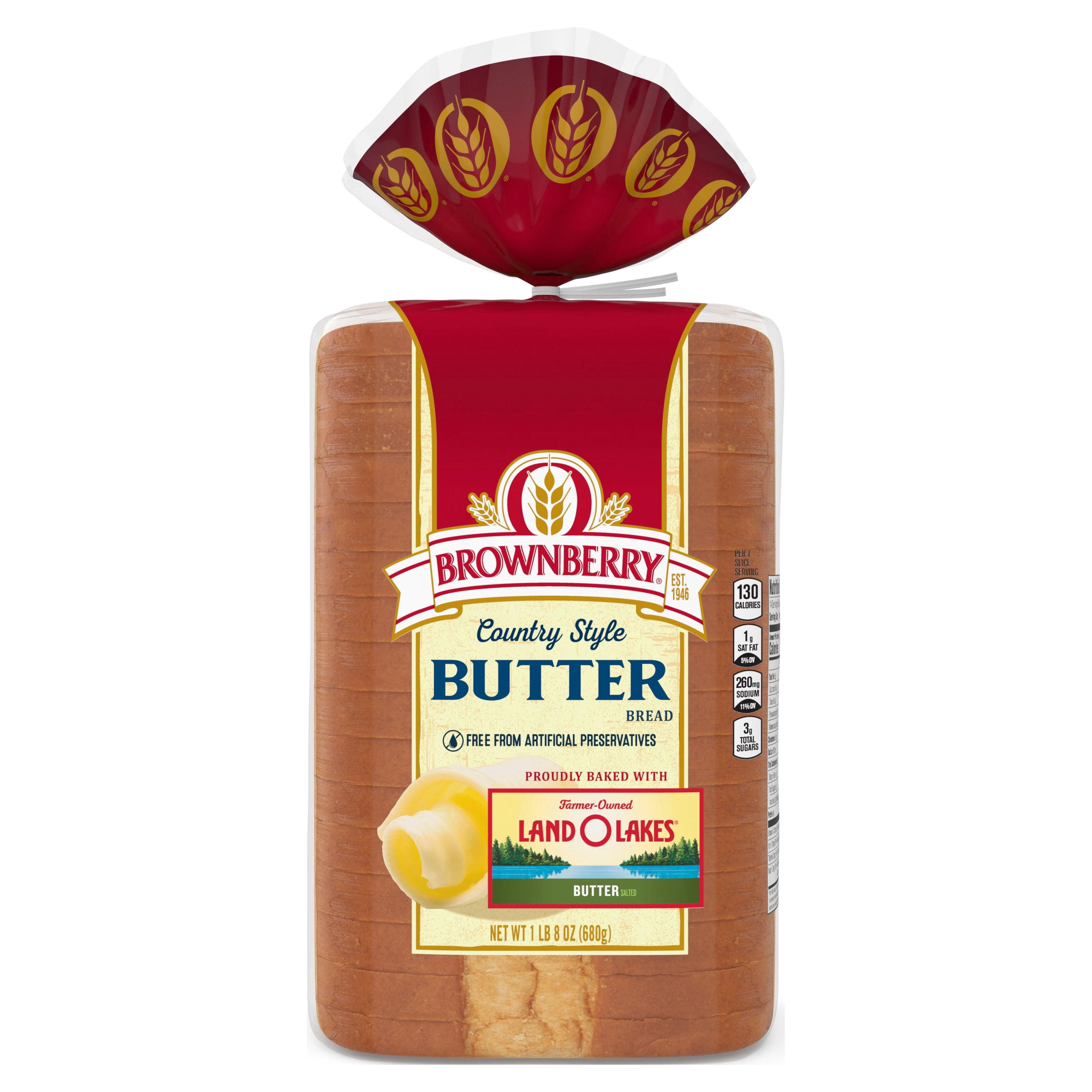 Brownberry Country Butter Bread, 24 oz