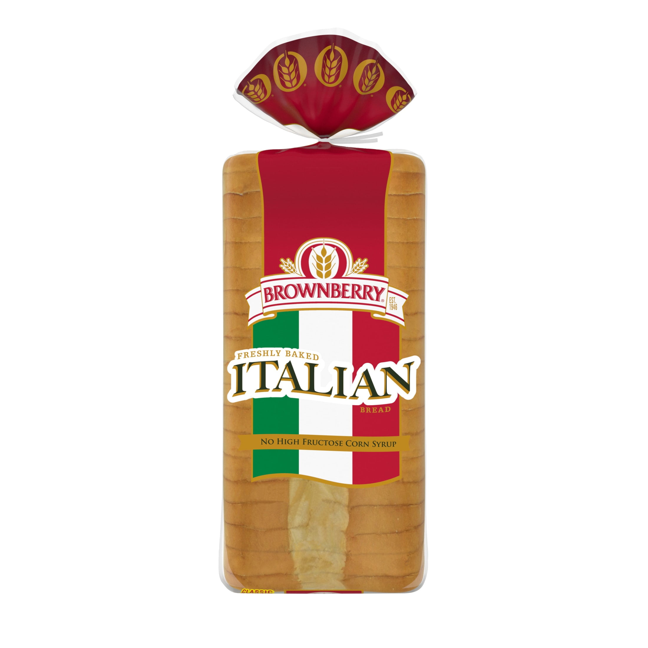 Brownberry Italian Bread, 22 oz, Plain Italian Bread, Bag