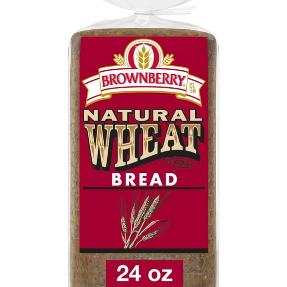 Brownberry Wheat Bread, 24 oz, Wheat Bread, Bag