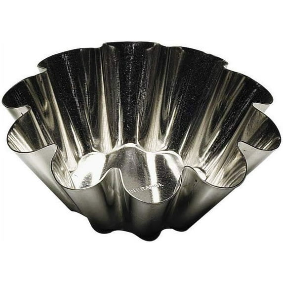 Browne 80193740 3.1" Fluted Brioche Mould
