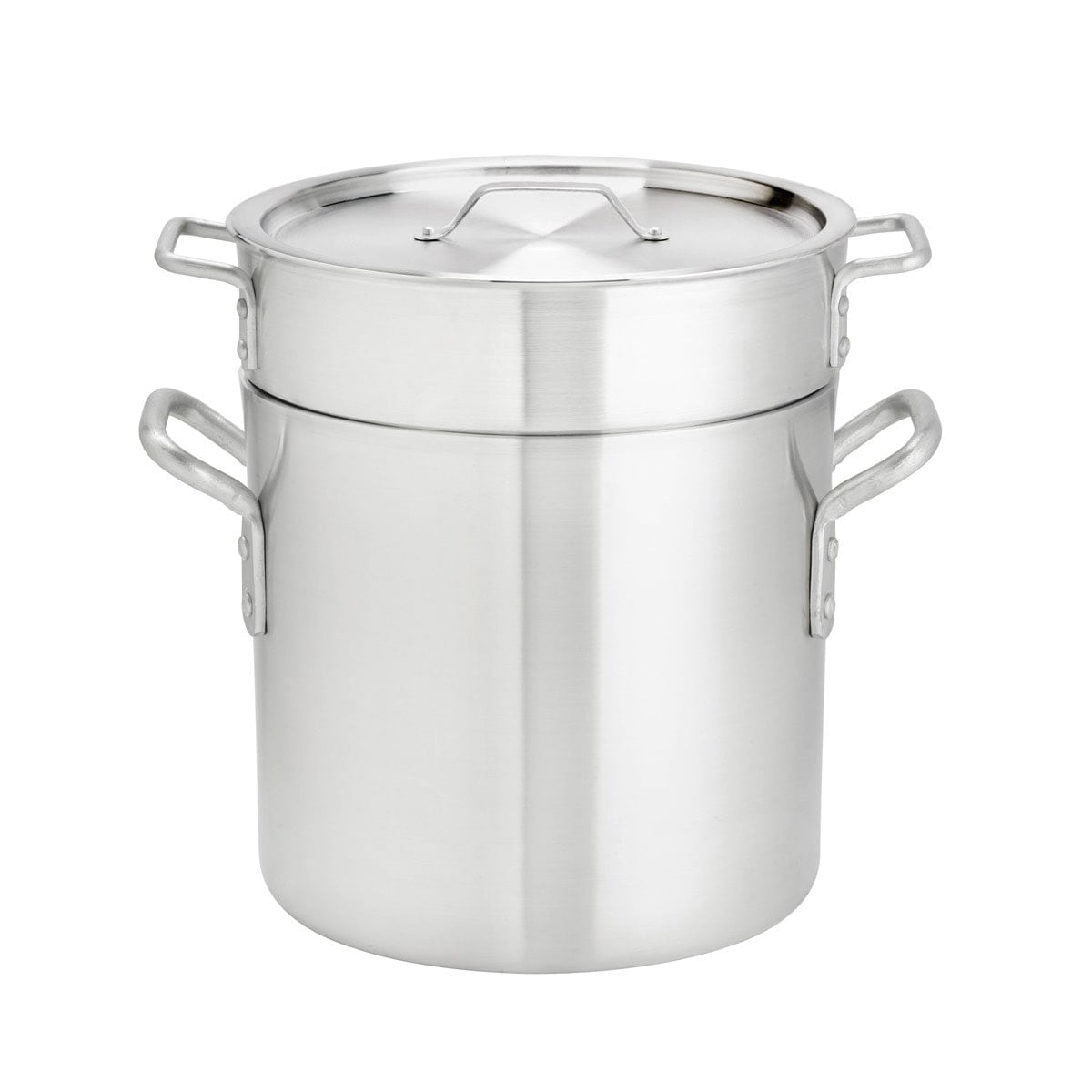Browne Foodservice 5813208 Thermalloy Aluminum 8 Qt Double Boiler Set