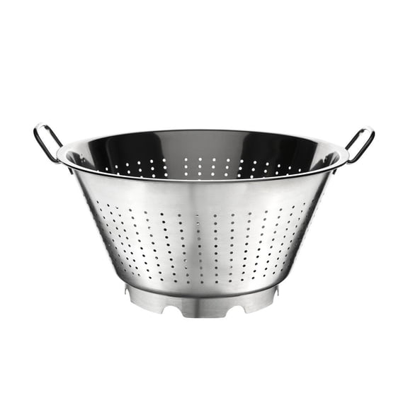 Browne Foodservice Stainless Steel European Style Colander | 16 Qt.