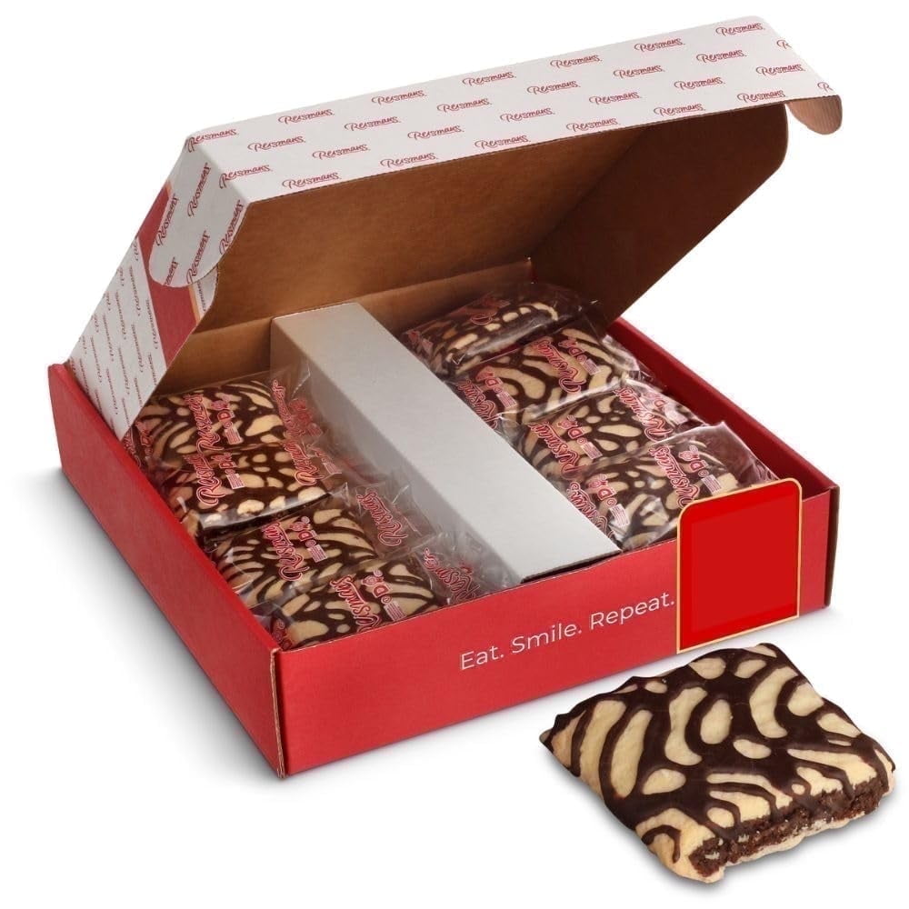Reisman’s Brownie Bar, Dairy-Free Baked Goods and Dessert Gift Box, 24-Pack