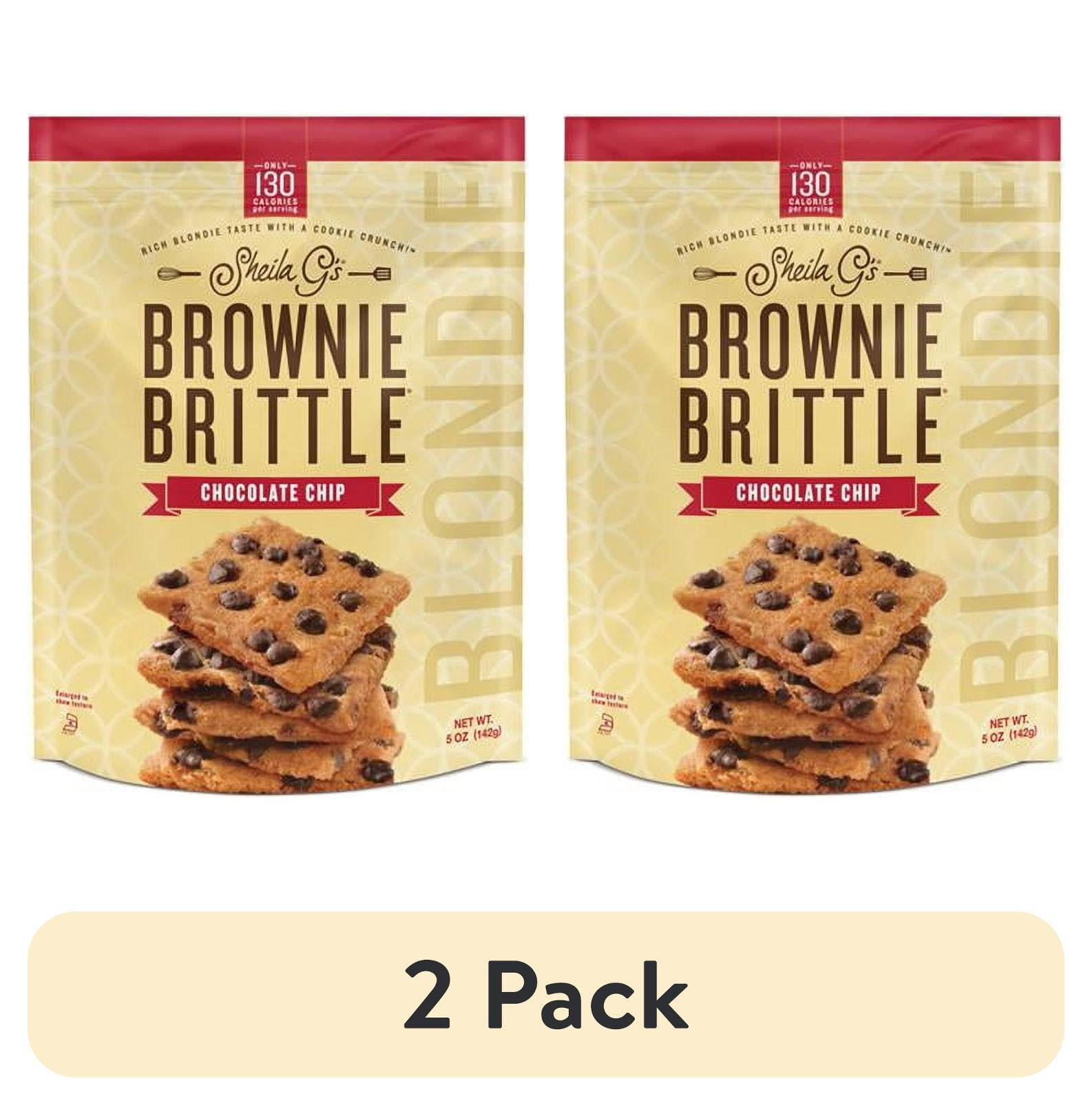 (2 pack) Brownie Brittle Blondie Chocolate Chip 6 ct./5 oz.