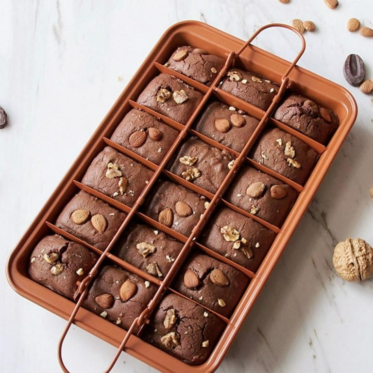 Baking Pans Just Edges Brownie Pan Beasea Brownie Pan With