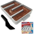 Brownie Pan, The Original All Edges Brownie Pan for Baking | Premium ...