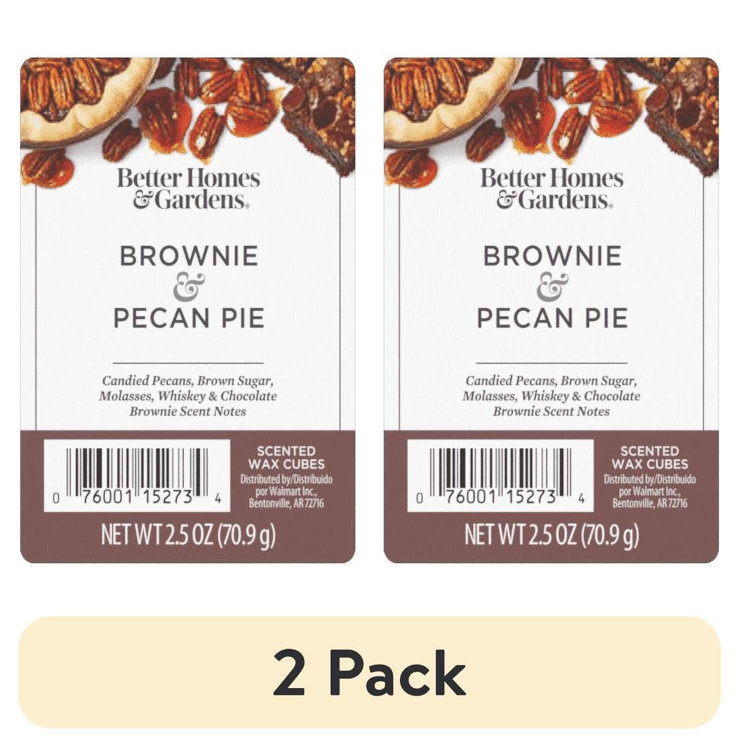 Brownie Pecan Pie Scented Wax Melts, Better Homes & Gardens, 2.5 oz  (5-Pack) 