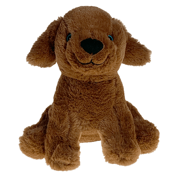 Brownie The Lab 8 inch Plush Stuffed Retriever, Canine Companion Toy
