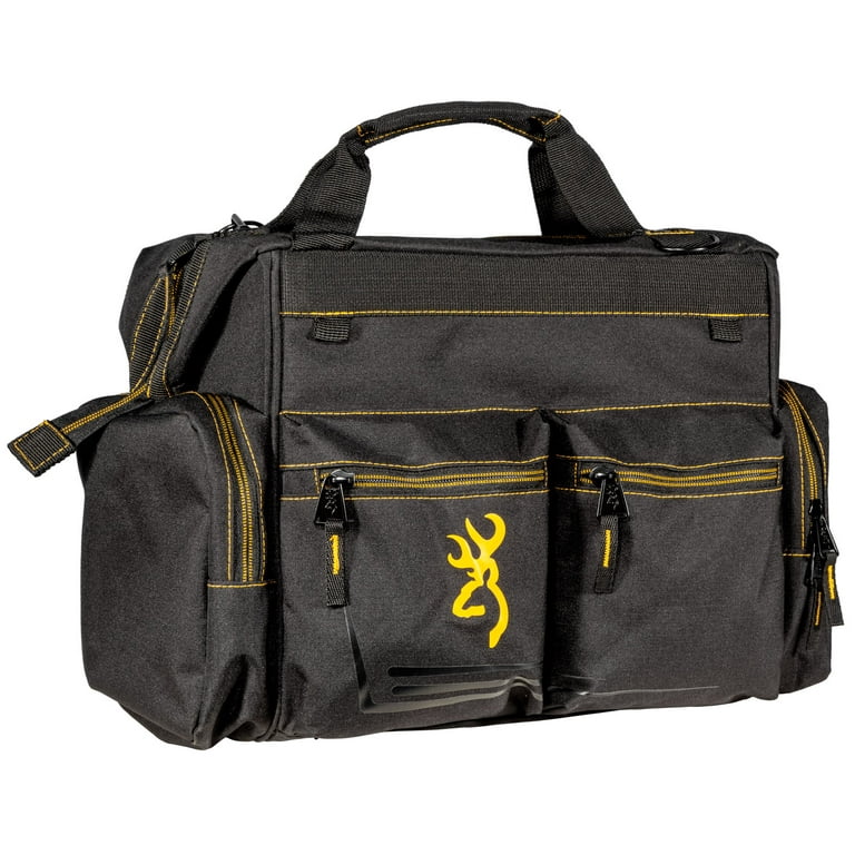 Browning 121095899 Shooting Bag Black & Gold Black & Gold Shooting