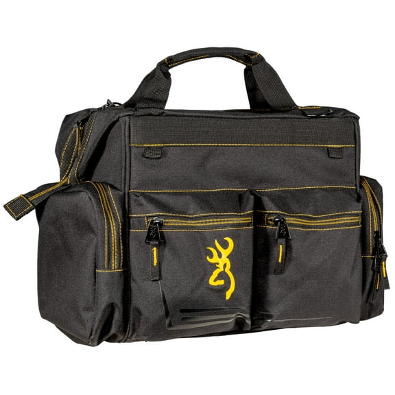 Browning 121095899 Shooting Bag Black & Gold Black & Gold Shooting Bag