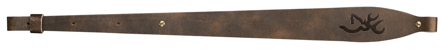 Browning 122488 Big Buckmark 25.5"-35.5" x Not Included Swivel Leather Distressed Brown