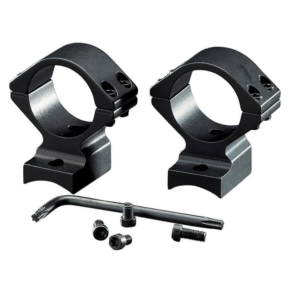 Browning 12376 2-Piece Base/Rings For Browning BAR/BLR Integral Mounting System Style Black Matte Finish Medium