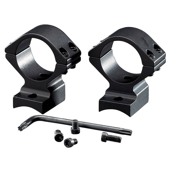Browning 12393 2-Piece Base/Rings For A-Bolt Integral Mounting System Style Black Matte Finish Medium