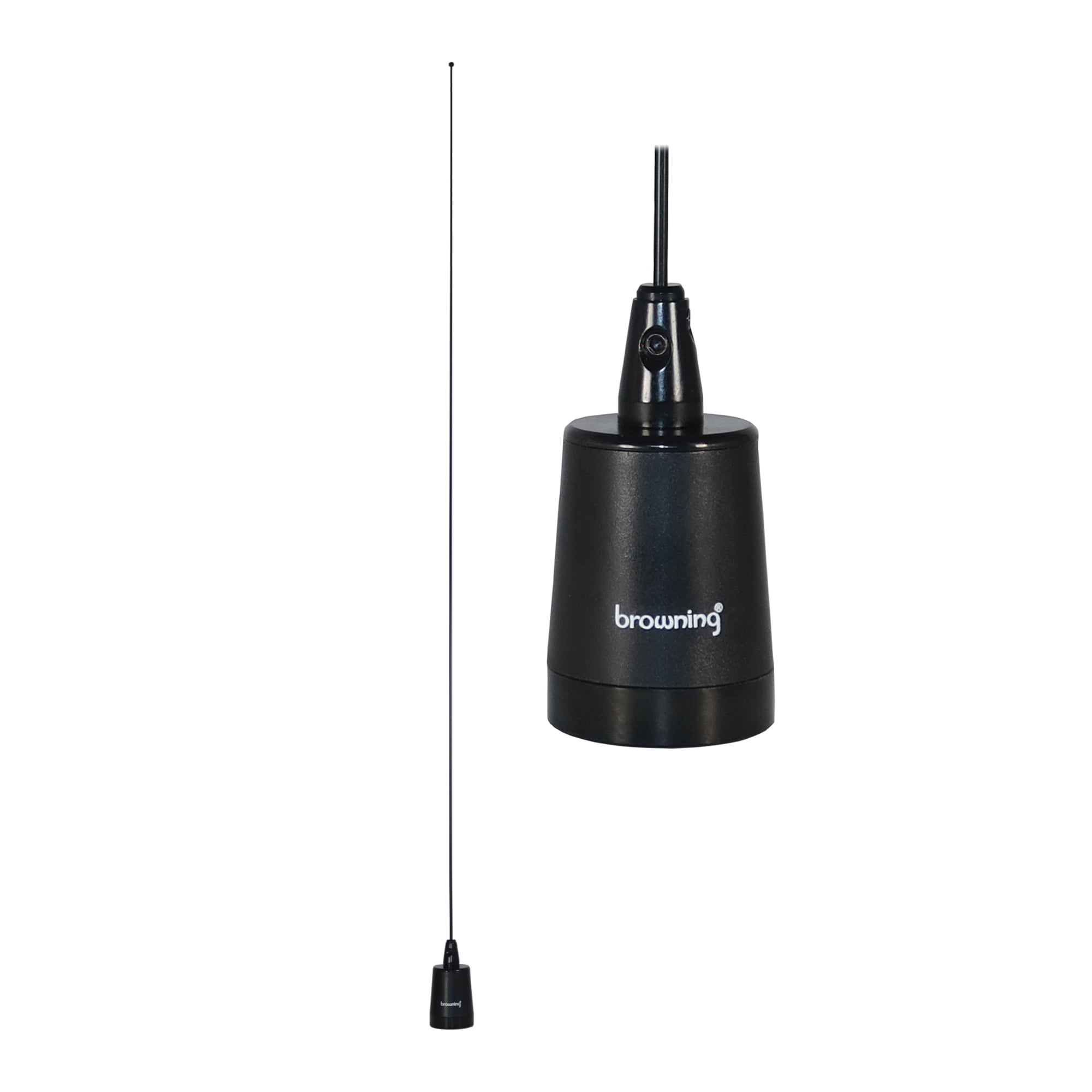 Browning 200-Watt Pretuned Wide-Band 144 MHz to 174 MHz 2.4-dBd-Gain VHF Black Antenna with NMO Mounting, BR-158-B