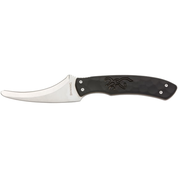 Browning Primal Gut Tool Fixed Blade Knife 3.25" Gutting 8Cr13MoV Polished Blade Polymer Handle Black
