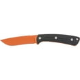 thumbnail image 1 of Browning Back Country Medium Fixed Blade Knife 3.5" Drop Point D2 Orange Blade G-10 Handle Black, 1 of 3