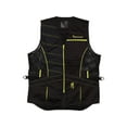 thumbnail image 1 of Browning Men's Ace Shooting Vest Right Hand Polyester Black/Volt Large, 1 of 2
