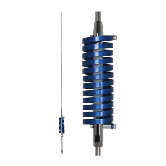 Browning 63-In. 15,000-Watt Flat-Coil CB Antenna with 6-In. Shaft, BR-91 , Blue