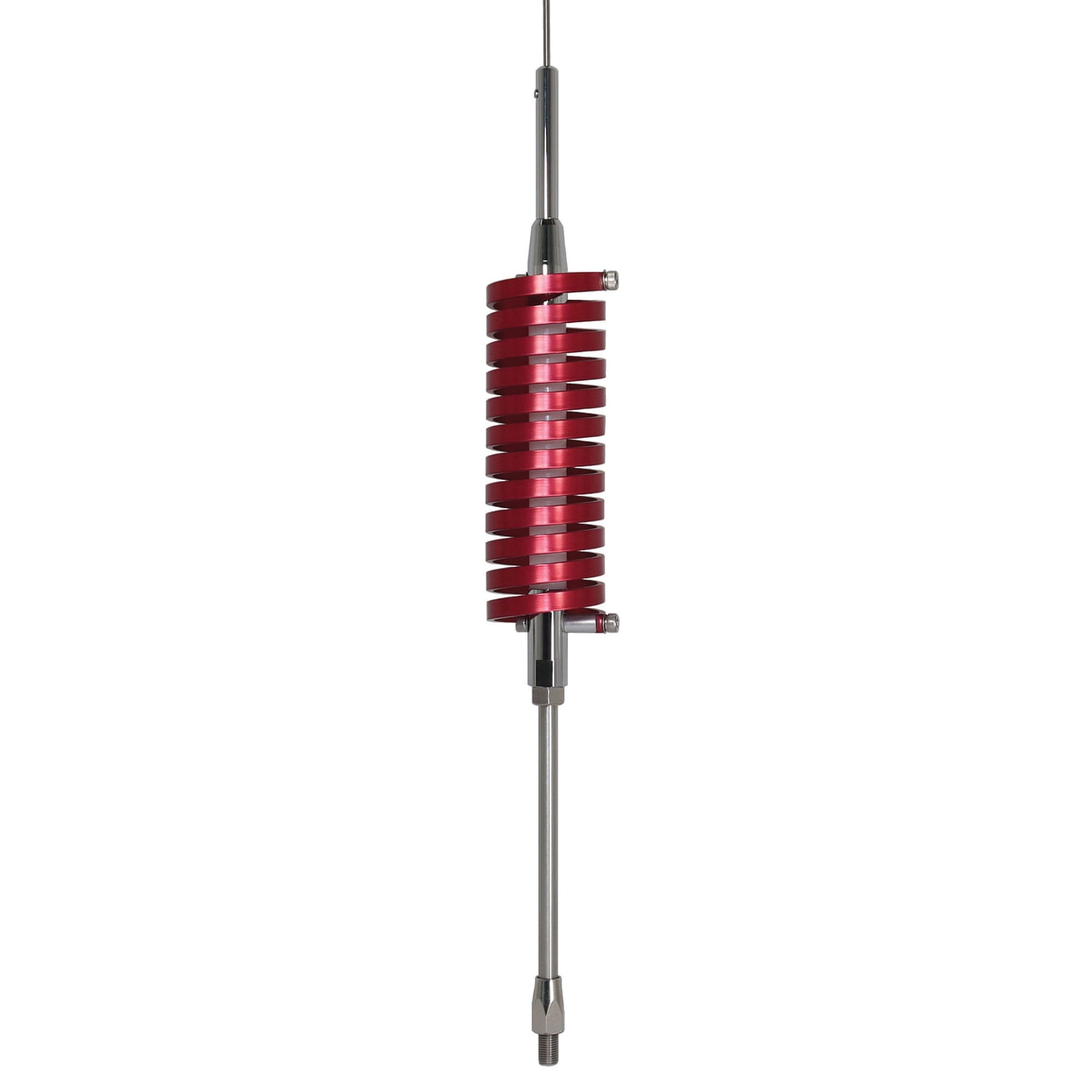 Browning BR-91-R 15,000-Watt Flat-Coil CB Antenna (6-Inch Shaft, 63 Inches Tall, Anodized Red)