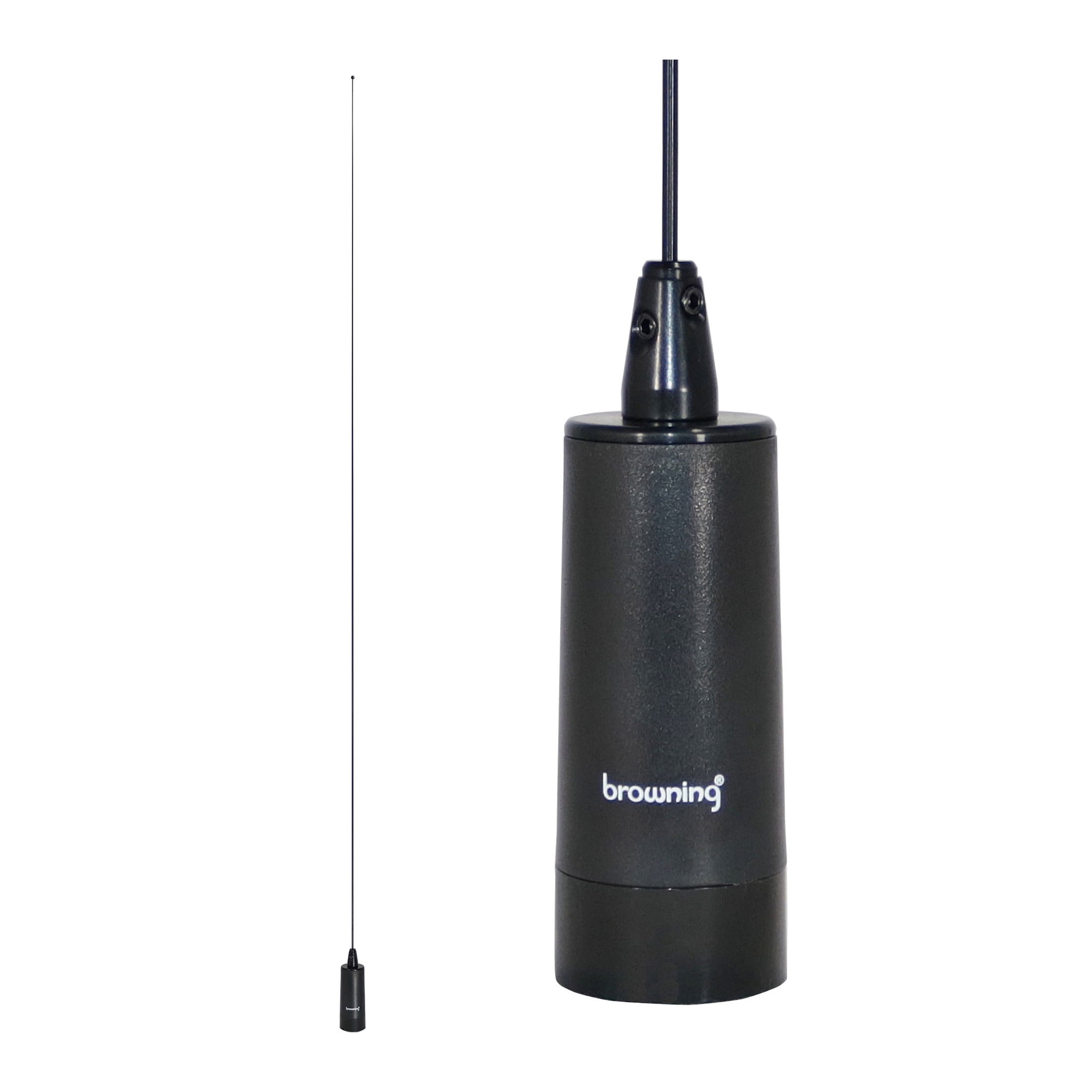 Browning 200-Watt Low-Band 26.5 MHz to 30 MHz Unity-Gain UHF Antenna with NMO Mounting (Black Base), Black Base