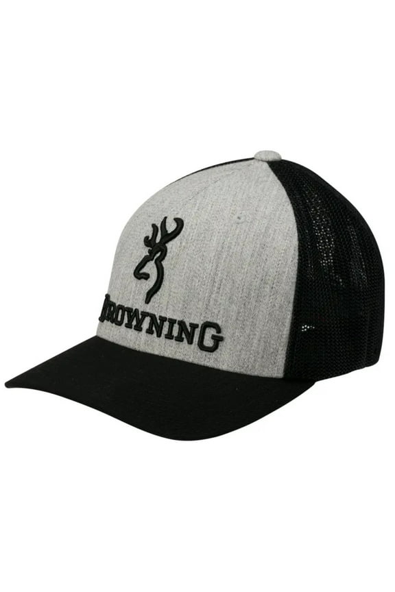 Branded Logo Cap Hat Heather Gray LG/XL