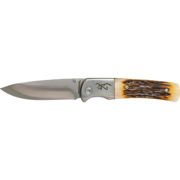 Browning Buckmark Hunter Bone Pocket Knife 3