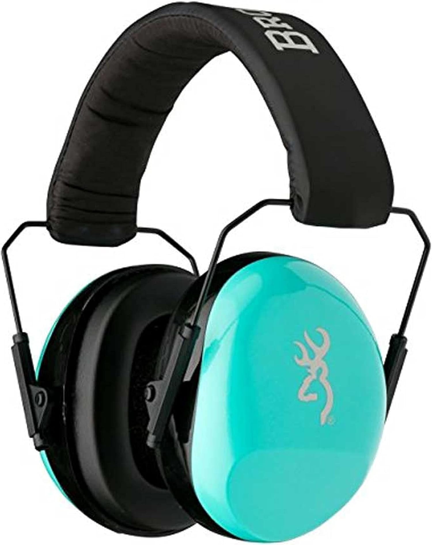 Browning Buckmark II Hearing Protector Ear Muffs NRR 26 dB Aqua