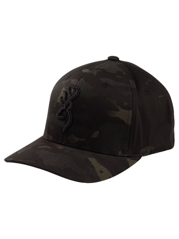 Cap Phantom Multicam BLK Flex Fit S/M Browning Logo - 308987392