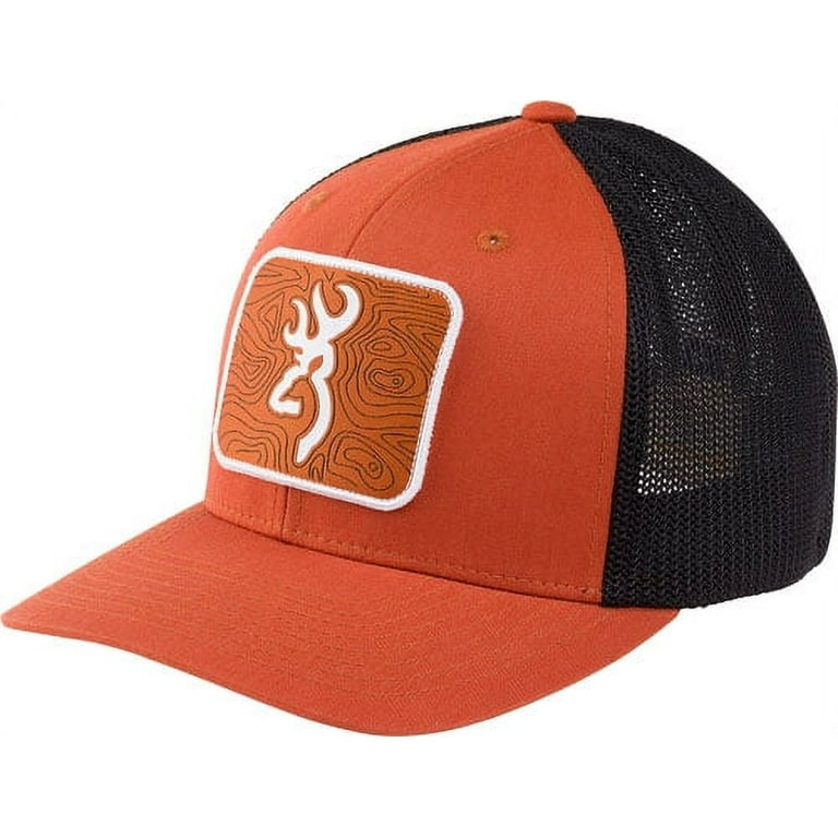 Browning Cap 30882472 Hats - Charted Orange - Flexfit