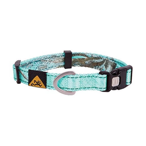 Browning Classic Webbing Collar Realtree Sea Glass Small Teal