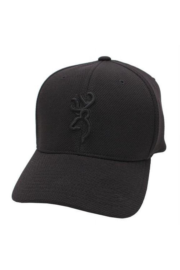 Browning Coronado Pique Black Buckmark - Hats Cap - 308007992