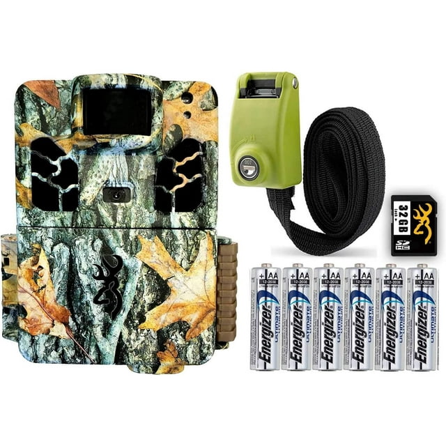 Browning Dark Ops Apex Trail Camera 18MP with Browning SD Card, Batteries, and Reinforced Strap