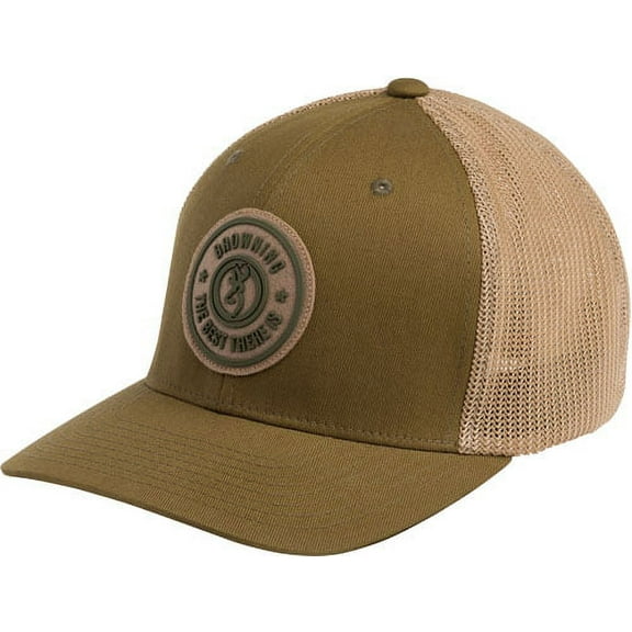 Browning Dusted Buckmark Logo Loden - Hats Cap  - 308028644