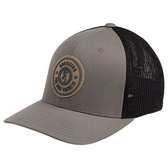 Browning Dusted Mesh Hat, Large/XL, Gray