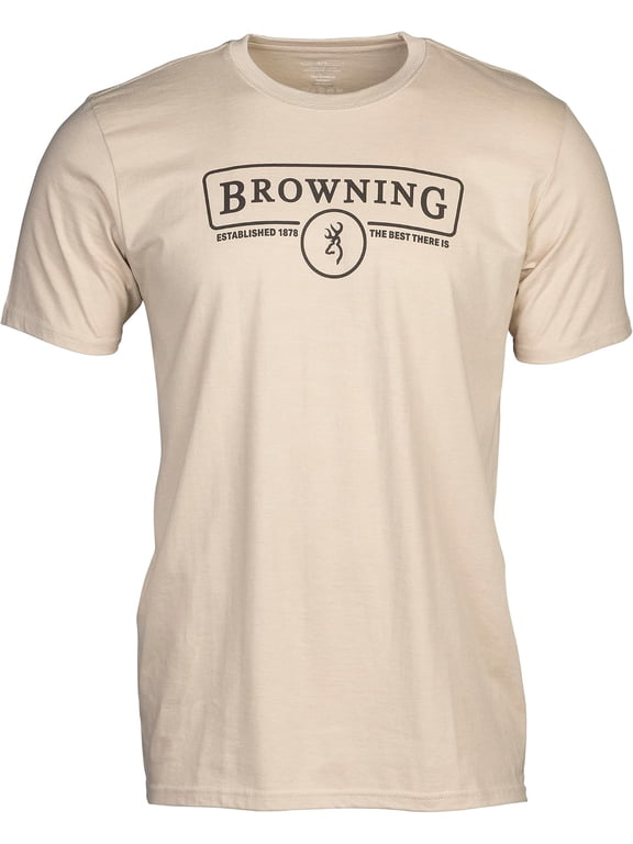 Graphic Logo Cotton/Polyester T-Shirt, Men's Medium
