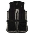 thumbnail image 1 of Browning Junior Trapper Creek Mesh Shooting Vest-Black/Gray, 1 of 2
