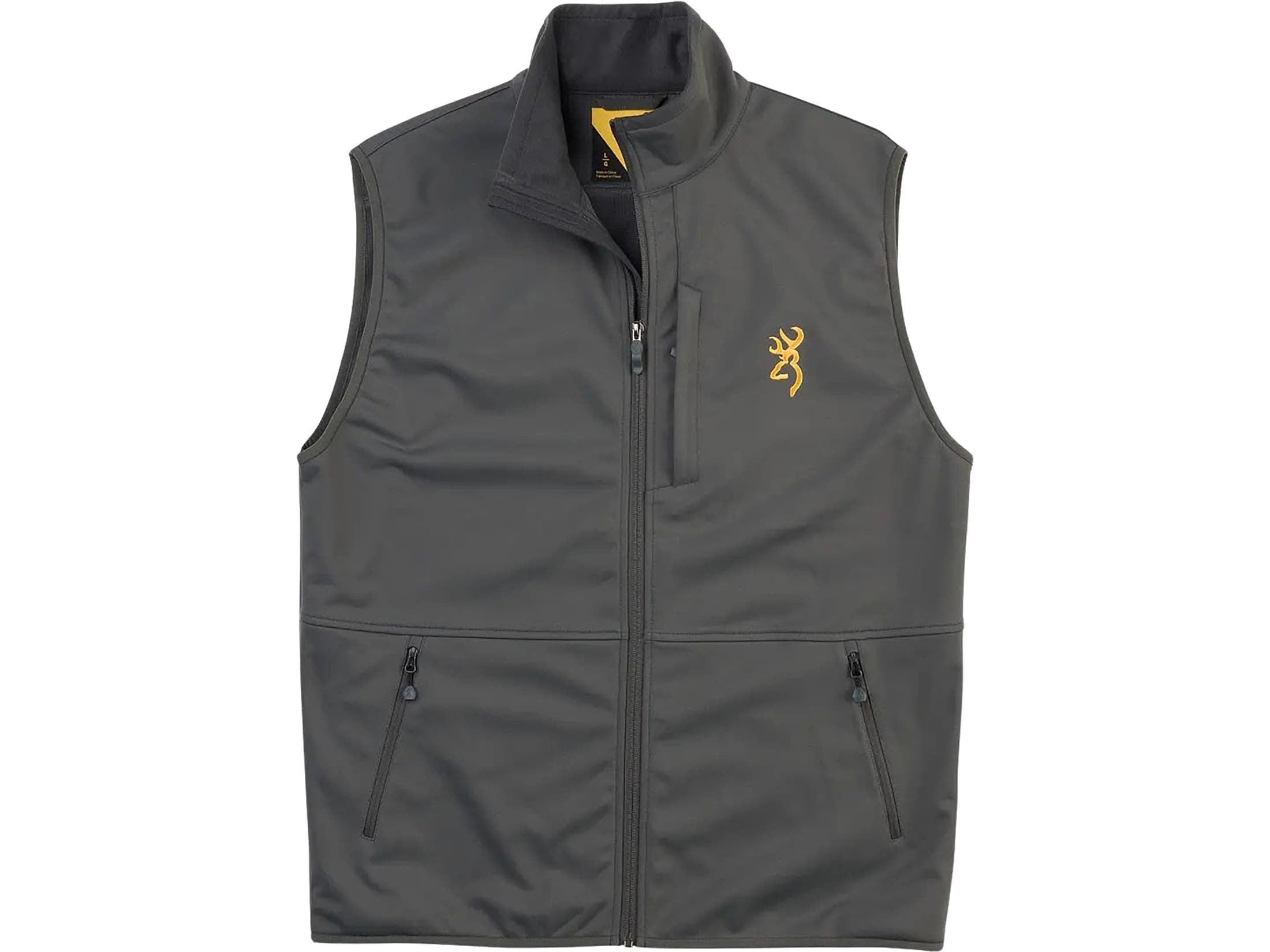 Browning Men's Soft Shell Vest Carbon Gray XL - Walmart.com