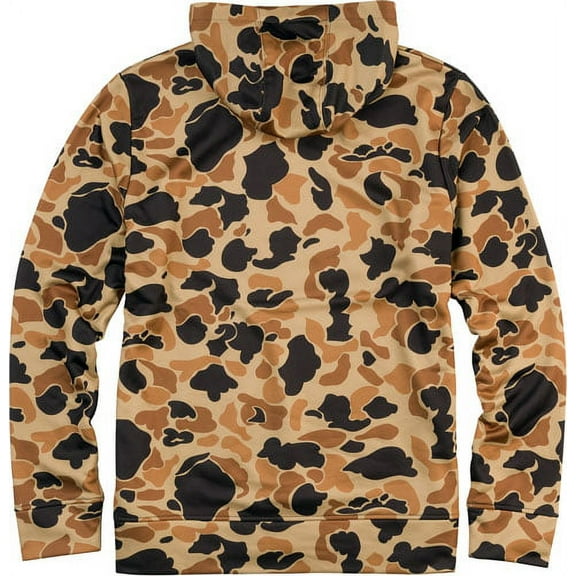 Browning Men's Tech Logo Hoodie Vintage Tan Large