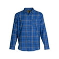thumbnail image 1 of Browning Men's Upland Flannel Shirt Blue Medium, 1 of 2