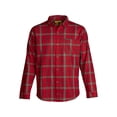thumbnail image 1 of Browning Men's Upland Flannel Shirt Red 2XL, 1 of 2