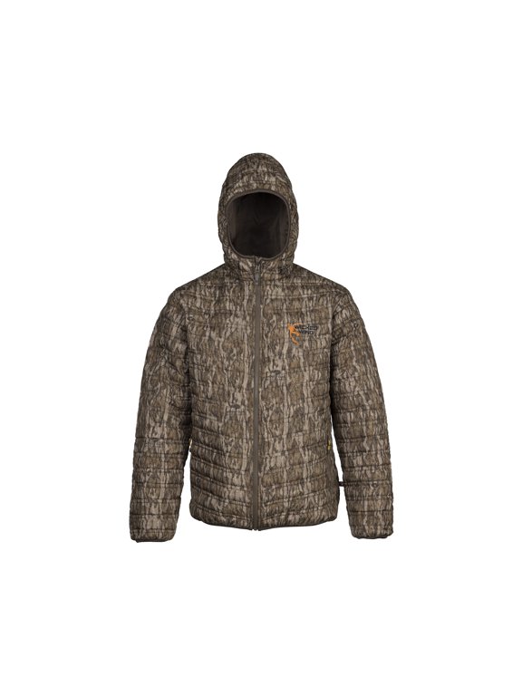 Men's Wicked Wing Hybrid Down Jacket Mossy Oak Bottomland Large