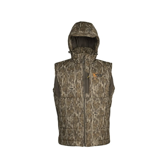 Browning Men's Wicked Wing Insulated Vest Mossy Oak Bottomland Large