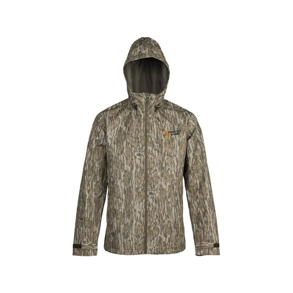 Browning Men's Wicked Wing Rain Jacket Mossy Oak Bottomland Large